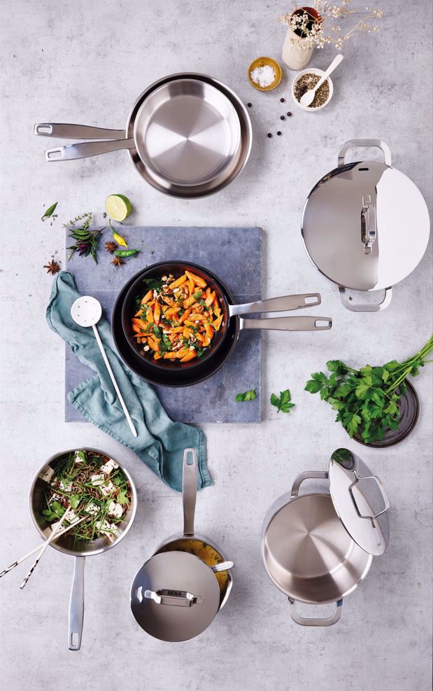Maestro unique stainless steel cookware