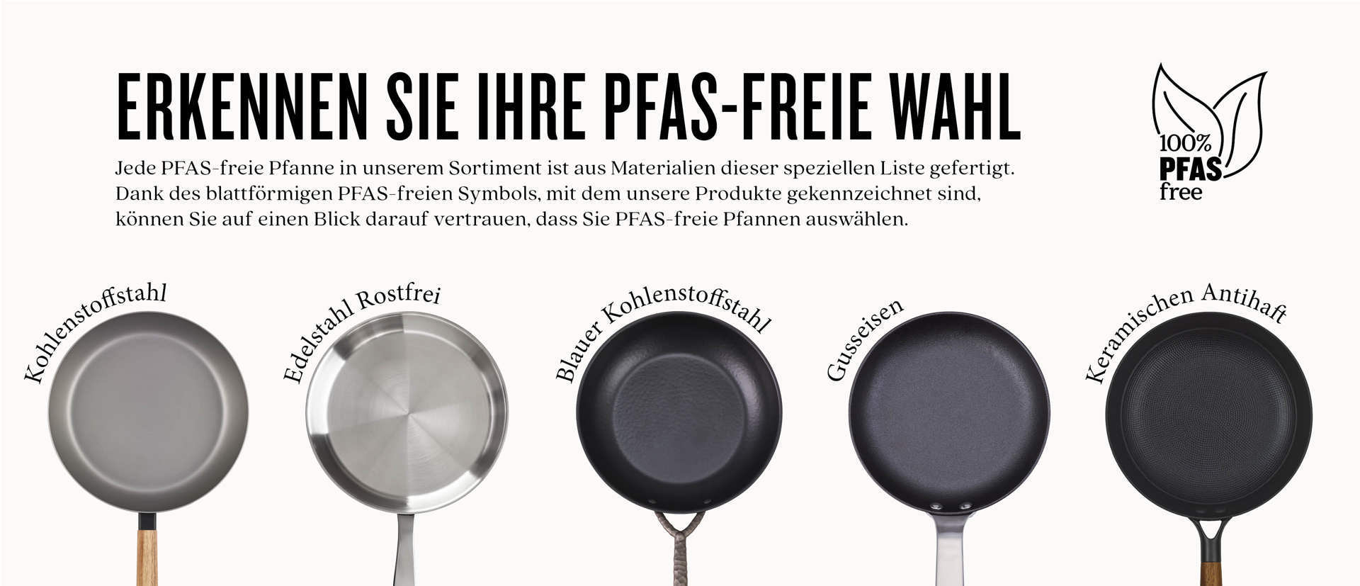 PFAS-free kochen