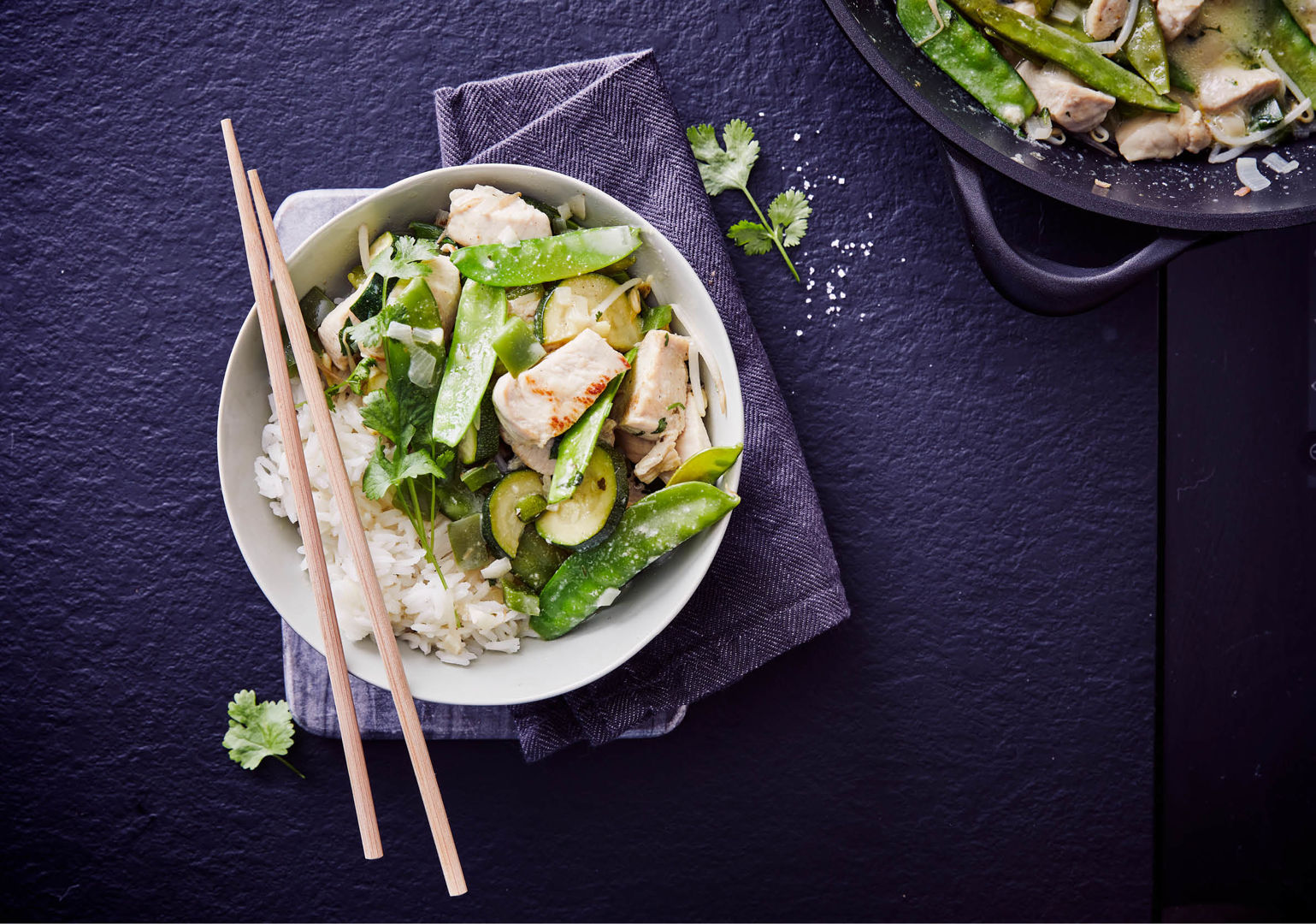 Thai smile on your table with this green curry